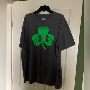 Men’s 2XL Under Armour shamrock tshirt - great for St. Patrick’s Day!